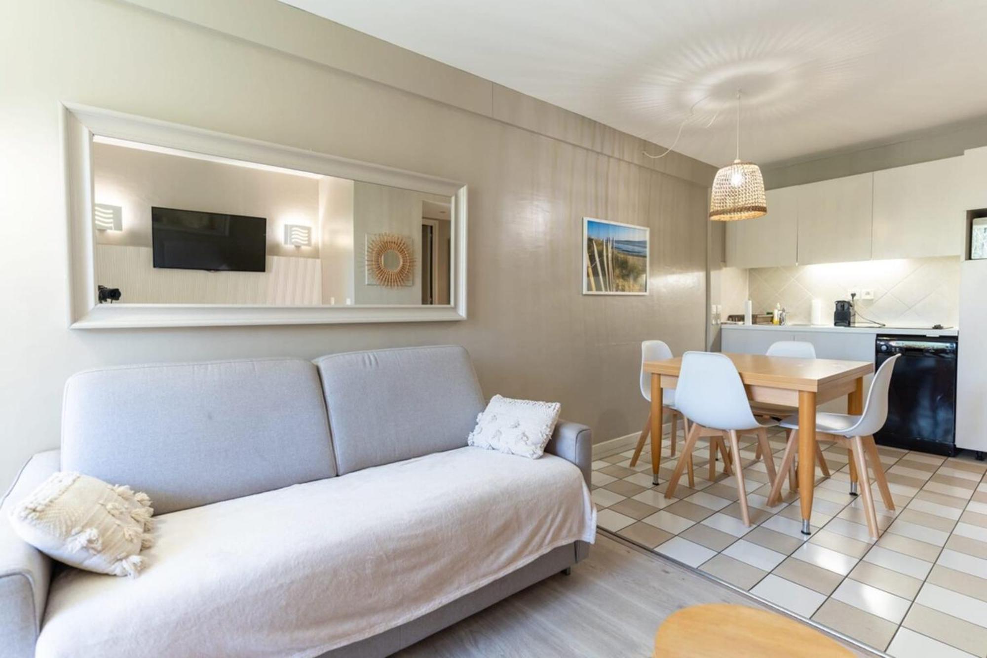 Beautiful Flat With Swimming Pool Tennis Court And Free Parking 117 Le Touquet ภายนอก รูปภาพ