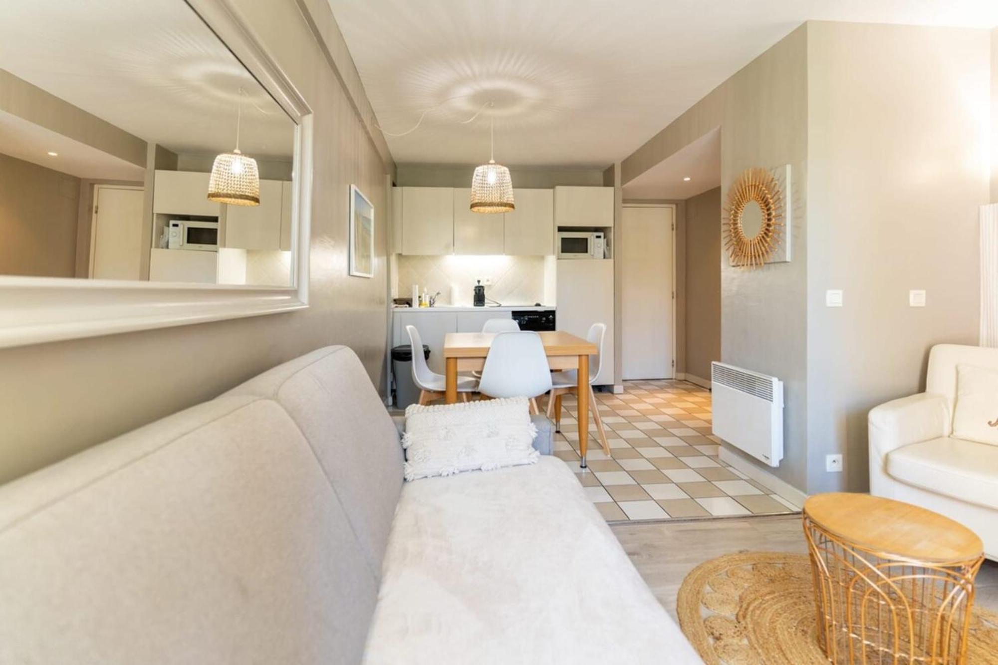 Beautiful Flat With Swimming Pool Tennis Court And Free Parking 117 Le Touquet ภายนอก รูปภาพ
